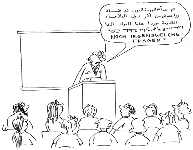 Cartoon: Erik Liebermann